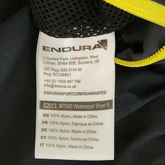 ENDURA MT500 Waterproof Short II MTB trail size L - Picture 14 of 16